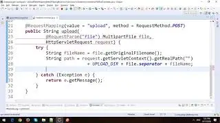 Upload File with Spring Rest API in Spring Boot