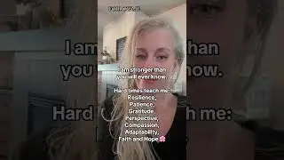 Hard Times Don&rsquo;t Break Me 🌸 #viral #inspiration #love #positivevibes #quotes #duet