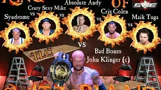 6-MEN TABLES, LADDERS & CHAIRS MATCH FOR THE KING OF SWITZERLAND TITLE @ SWE King of Switzerland III