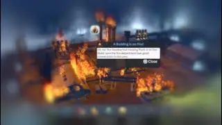 Oh no the geothermal heating plant is on fire