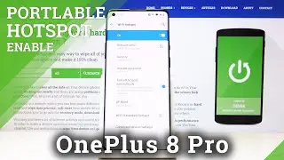 Как включить портативную точку доступа на OnePlus 8 Pro &mdash; Настройка точки доступа