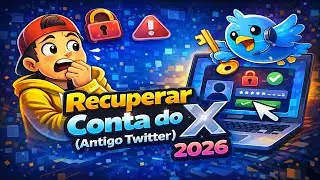Como Recuperar a Conta do X (Antigo Twitter) Pelo PC 2026