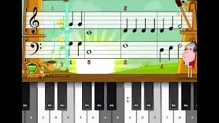 小蜜蜂 嗡嗡嗡/蜜蜂做工(雙手) H&auml;nschen klein（two hands）｜簡易上手鋼琴譜｜ easy play piano  sheet tutorial