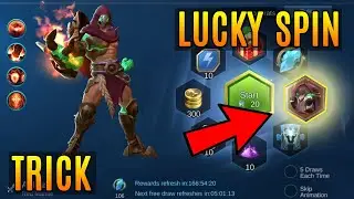 ALDOUS RED MANTLE - LUCKY SPIN TRICK | MOBILE LEGENDS