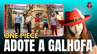 O novo trailer de One Piece t&aacute; abra&ccedil;ando a galhofa? React Lady Elfa