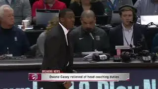 Dwayne Casey fired after getting swept and this second round⚠️😮