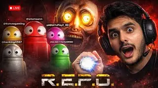Playing R.E.P.O : Horror game | a4amaann