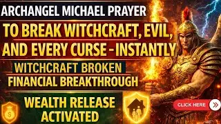 🔔Archangel Michael Prayer to Break Witchcraft, Evil, and Every Curse Instantly #chosenones #godsword