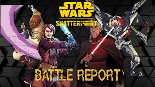 Star Wars Shatterpoint Battle Report Republic vs  Separatists S02E11