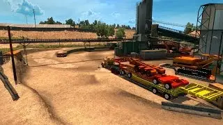American Truck Simulator Stacked Lowbeds