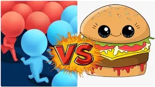 Count Master 3D Vs Food Run 3D 🦾🦋🦋🤡🤡All Levels Game Mobile Walkthrough iOS,Android Gameplay Update