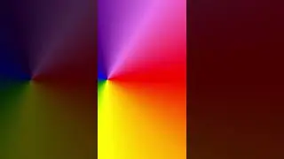 Amazing Rainbow Color changing LED mood Lights conic RADIAL gradient color rainbow lamp