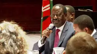 Hon. Raila Odinga on the labour mobility agreement between Kenya and Germany (Spoken German)