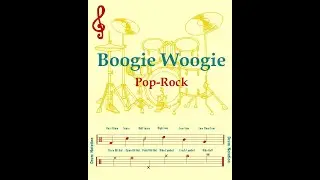 Pop-Rock - Boogie Woogie 01 - Beginner Drum Tutorial