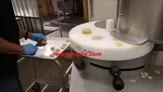 MH 100 Patty Meatball Machine Cookie Dough Demo   323 268 8514