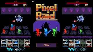 Pixel Raid: Dark Epic Battle Game Android Gameplay