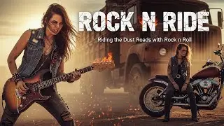 Best Music Rock n Roll 🎸 Rock n Ride 🔥 Riding the Dust Roads with Rock n Roll