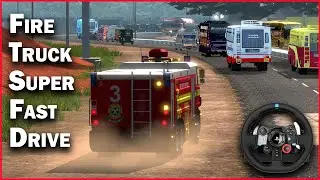 Fire Truck Game | Fire Engine Game | Super Fast Drive | Euro Truck Simulator 2  Mods | ETS2 India