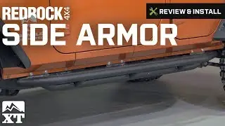 Jeep Wrangler RedRock 4x4 Side Armor - Textured Black (2007-2016 JK 2 & 4 Door) Review & Install