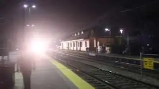 High Speed Illinois Central Passenger Train led by E Units