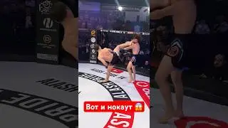 Зрелищный нокаут 100 турнир #боец #ufc #бой #мма #бокс #combatsport #boxing #нокаут #бои #юфс