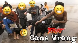 SIDESHOW GONE WRONG!! | HUGE BRAWL STARTS