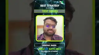 See how rankers plan their test series differently. #gate2023rankers #gatetoppers #iesmaster