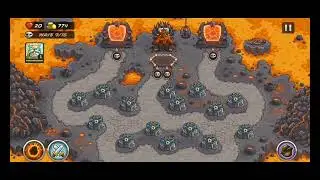 Kingdom Rush - Pandaemonium - Hard Level ( Rangers And Musketeers Only)