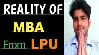 MBA | LPU | LOVELY PROFESSIONAL UNIVERSITY MBA | LPU MBA | Placement | Class | DeVil Yadav