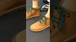 Jim Green African Ranger Barefoot Boot On Feet #jimgreen