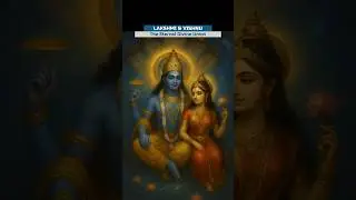 Why Lakshmi Never Leaves Vishnu&rsquo;s Side😱#shorts #vishnu #lakshmi #god #goddess #love #youtubeshorts