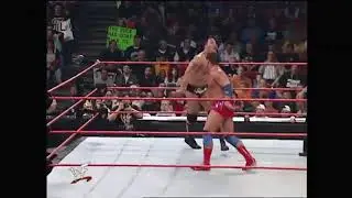Kurt Angle Angle Slams to The Rock