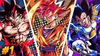 SQUAD SUMMONS ARE THE BEST! SUPER SAIYAN GOD GOKU BANNER SUMMONS PART 1 | Dragon Ball Legends