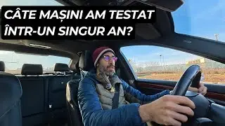 Câți kilometri și câte mașini am condus în 2025