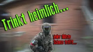 Trinkt heimlich... | Highlander Airsoft un-Funny Moments CQB Gameplay Lauterbach