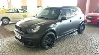 matte black Hamann Mini Cooper S Countryman