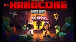 Bouwen van het centrale gebouw!! | Minecraft Hardcore seizoen 2 #4 |