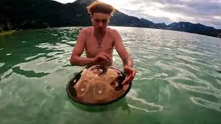 Marcel Hutter - Sela journey handpan on water