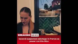 Desitdown News (Second suspected sabotage in France as power cut hits Nice) #desitdown #news