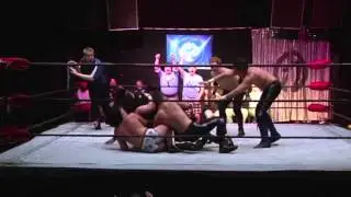 CHIKARA: 8 Man Slow Motion!