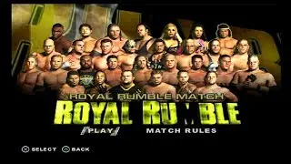 WWE Smackdown vs Raw (PS2) Royal Rumble