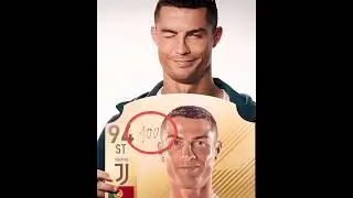 When the player reacts with the Fifa card + Him