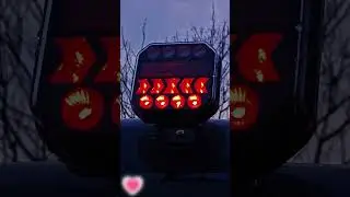 USB-C rechargeable magnetic trailer lights with 2.5-hour fast charge capability