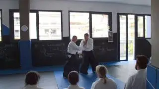 Sensei Tony Heseltine, Athens 2018 - Breaking balance after avoiding punch 2