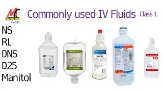 Type of IV Fluids bottle|Class 1)#Ivfluids#laboratory #allbmtips