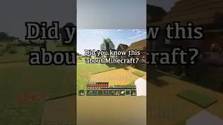 Did you Know THIS about Minecraft?👀 #minecraft #minecraftdaily #minecrafttutorial #minecraftjava