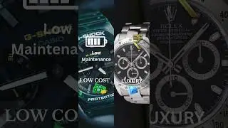 Quartz vs Mechanical &mdash; Two Different Watch Systems #shorts