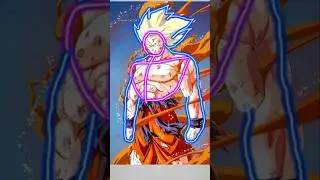 Drawing Goku in my style 🥵🥶😱| Starting 🤡 ❌ Ending🗿 |✨#goku #drawing #dragonball #shorts