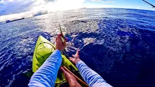 Go get bigger little Shibi&hellip; Hawaii Kayak Fishing