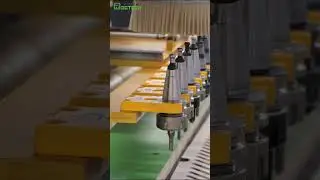 Cnc router with auto loading and unloading platform and auto labeling. #cnc #cncmill #wood#cncrouter
